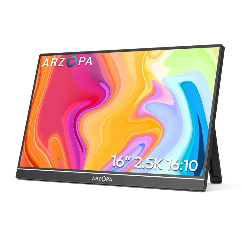 Arzopa Z1RC - 2.5K Monitor Portátil De 16 Polegadas QHD 500nits Com Tela IPS